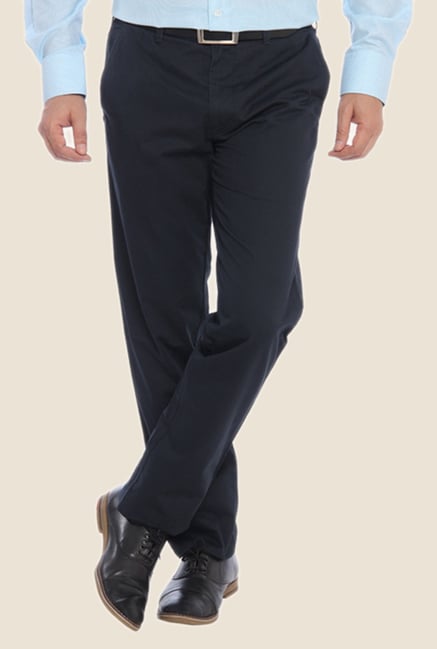 ColorPlus Navy Solid Trouser ColorPlus Navy Solid Trouser