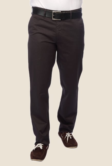 ColorPlus Grey Solid Trouser ColorPlus Grey Solid Trouser