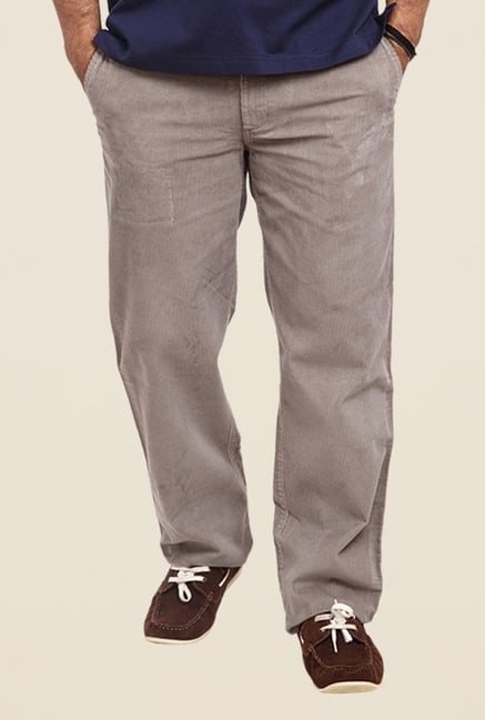 ColorPlus Grey Solid Trouser ColorPlus Grey Solid Trouser