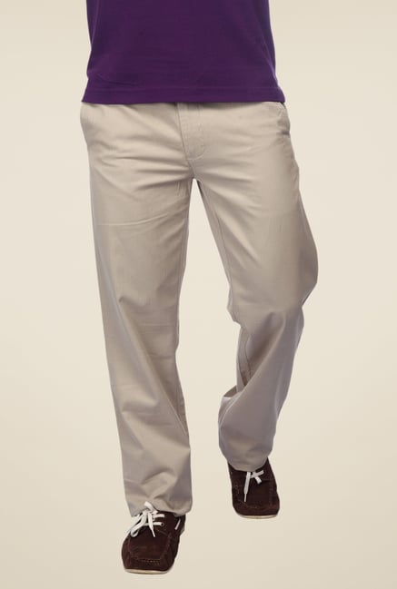 ColorPlus Grey Solid Trouser ColorPlus Grey Solid Trouser