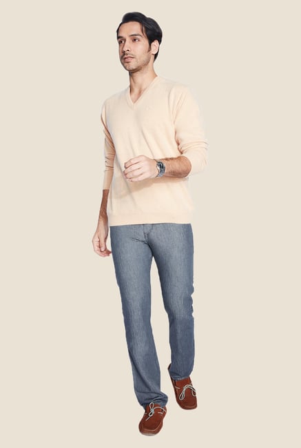 Raymond Peach Solid Sweater Raymond Peach Solid Sweater