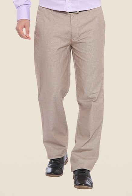 ColorPlus Grey Solid Trouser ColorPlus Grey Solid Trouser