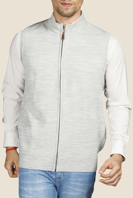 Raymond Grey Solid Sweater Raymond Grey Solid Sweater