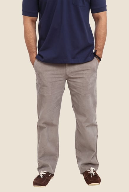 ColorPlus Grey Solid Trouser ColorPlus Grey Solid Trouser