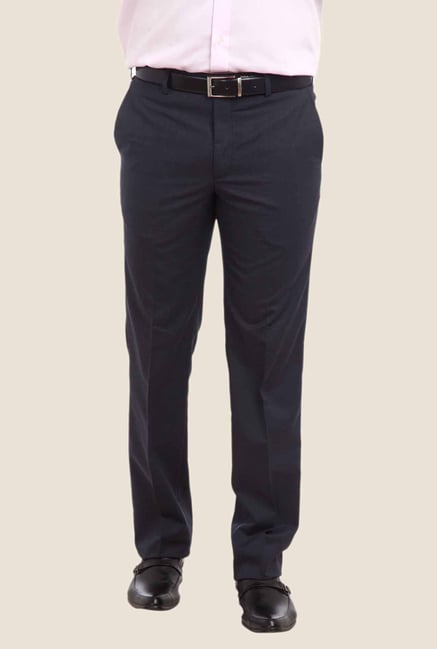 Raymond Grey Solid Trouser Raymond Grey Solid Trouser
