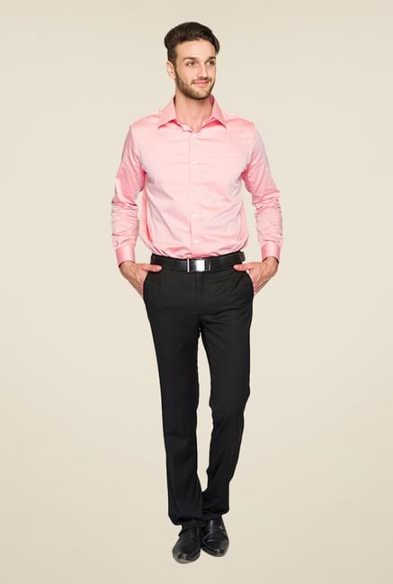 Raymond Black Solid Trouser Raymond Black Solid Trouser