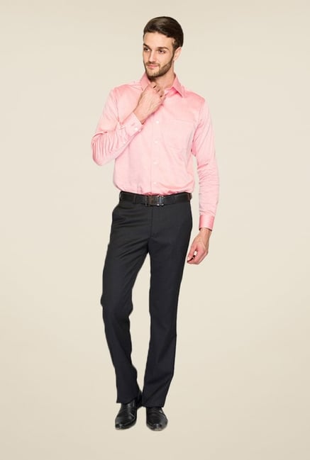 Raymond Black Solid Trouser Raymond Black Solid Trouser
