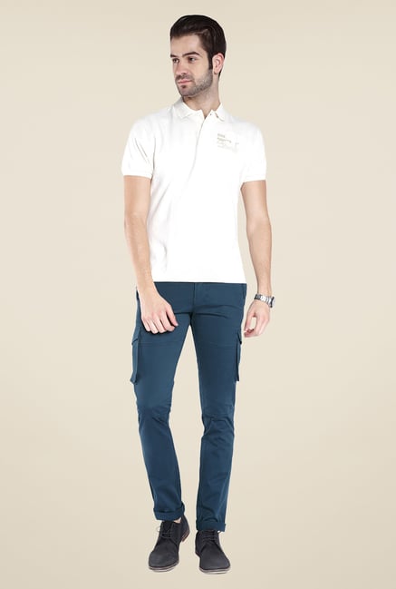 Parx Blue Solid Cargos Parx Blue Solid Cargos