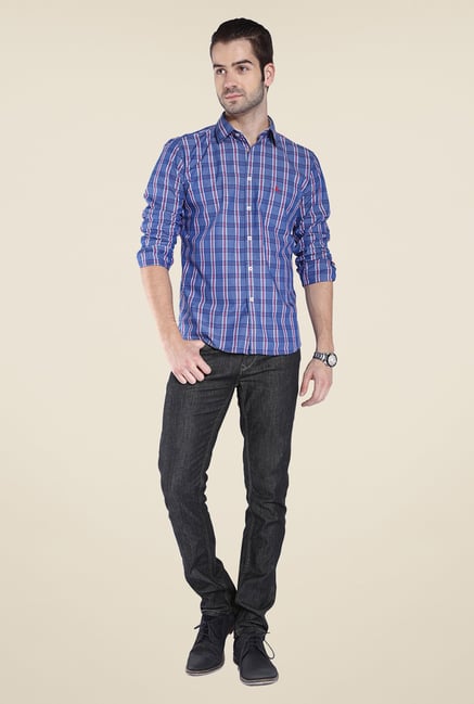 Parx Black Raw Denim Slim Fit Jeans Parx Black Raw Denim Slim Fit Jeans