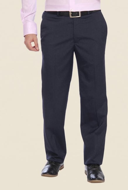 Raymond Grey Solid Trouser Raymond Grey Solid Trouser