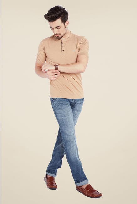 Park Avenue Blue Lightly Washed Jeans Park Avenue Blue Lightly Washed Jeans