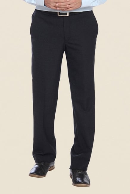 Raymond Black Solid Trouser Raymond Black Solid Trouser