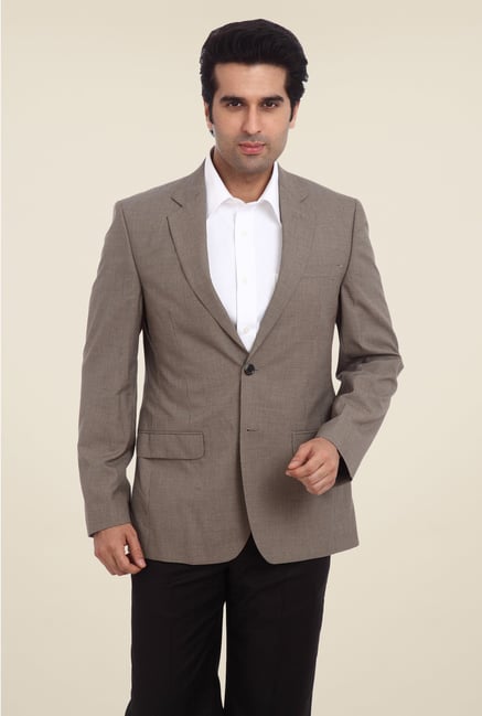 Park Avenue Fawn Solid Blazer Park Avenue Fawn Solid Blazer