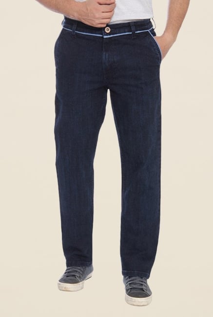 Raymond Blue Raw Denim Jeans Raymond Blue Raw Denim Jeans