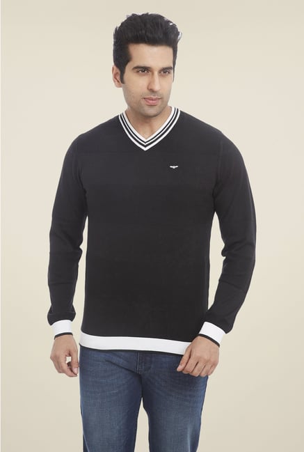 Park Avenue Grey Solid V Neck T Shirt Park Avenue Grey Solid V Neck T Shirt