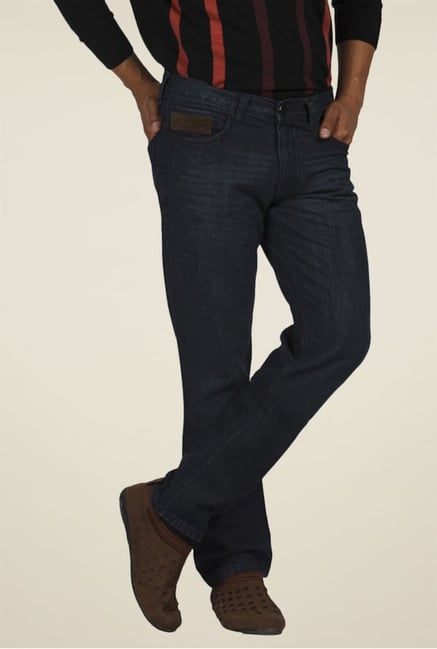 Park Avenue Navy Raw Denim Jeans Park Avenue Navy Raw Denim Jeans