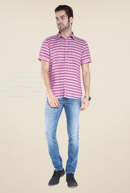 Parx Blue Heavily Washed Jeans Parx Blue Heavily Washed Jeans