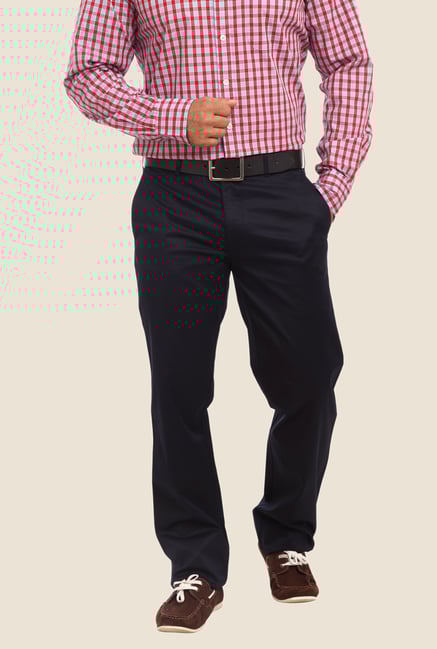 ColorPlus Navy Solid Trouser ColorPlus Navy Solid Trouser