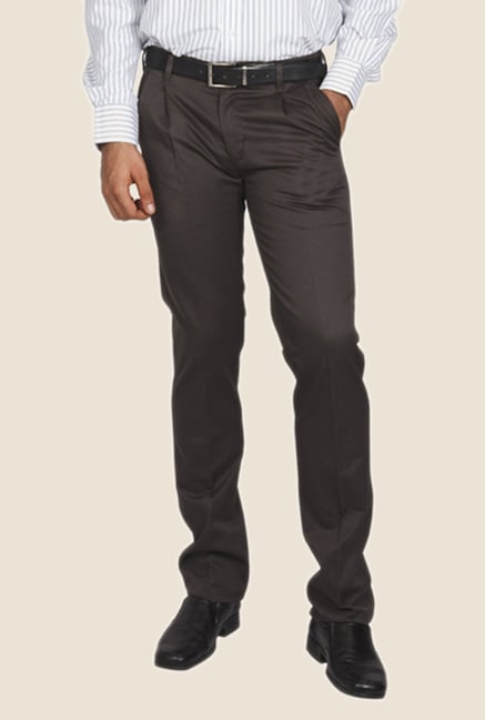 ColorPlus Grey Solid Trouser ColorPlus Grey Solid Trouser