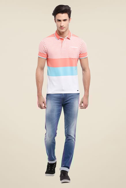 Parx Blue Heavily Washed Jeans Parx Blue Heavily Washed Jeans