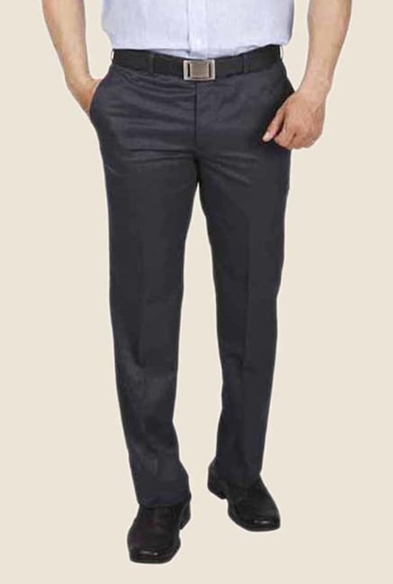 Raymond Black Solid Trouser Raymond Black Solid Trouser