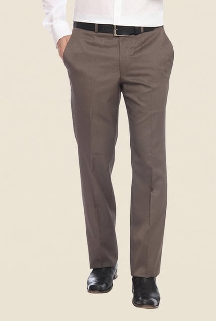 Raymond Brown Solid Trouser Raymond Brown Solid Trouser