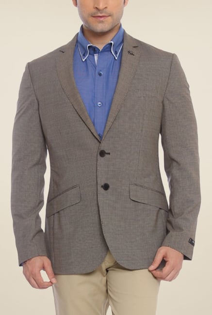 Raymond Grey Solid Blazer Raymond Grey Solid Blazer