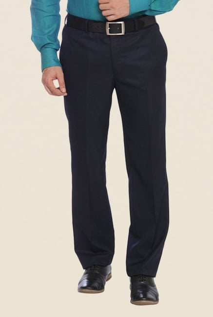Raymond Black Solid Trouser Raymond Black Solid Trouser