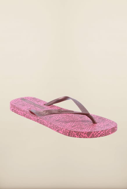 Ipanema Bronze & Pink Flip Flops Ipanema Bronze & Pink Flip Flops