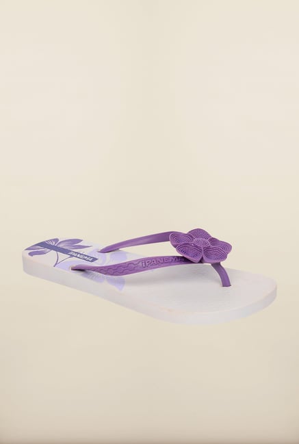 Ipanema Purple & White Flip Flops Ipanema Purple & White Flip Flops