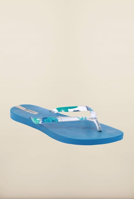 Ipanema Clear Blue Flip Flops Ipanema Clear Blue Flip Flops