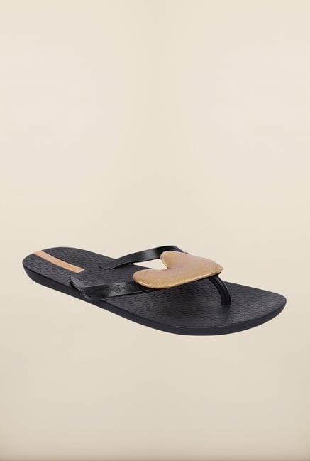 Ipanema Black & Golden Flip Flops Ipanema Black & Golden Flip Flops