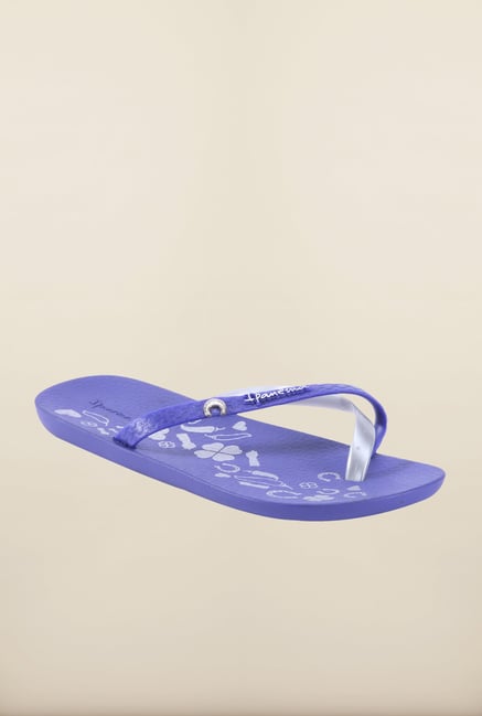 Ipanema Violet & Silver Flip Flops Ipanema Violet & Silver Flip Flops