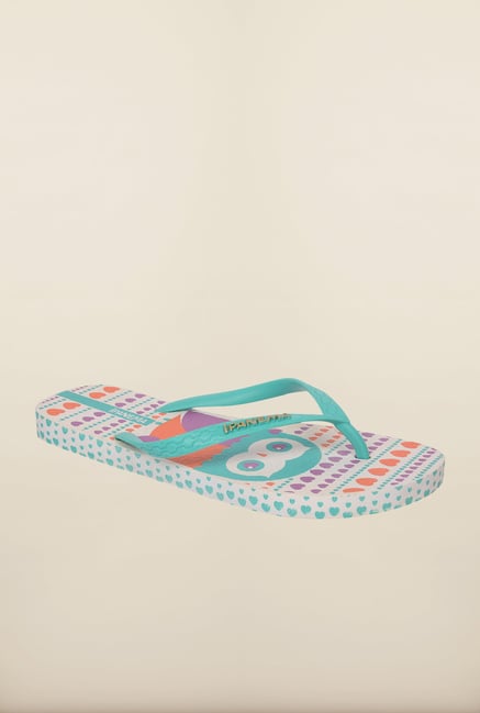 Ipanema Turquoise & White Flip Flops Ipanema Turquoise & White Flip Flops