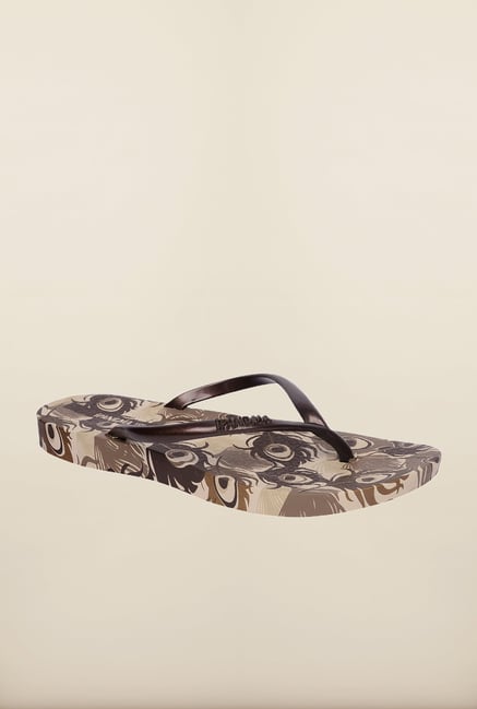 Ipanema Brown Flat Flip Flops Ipanema Brown Flat Flip Flops