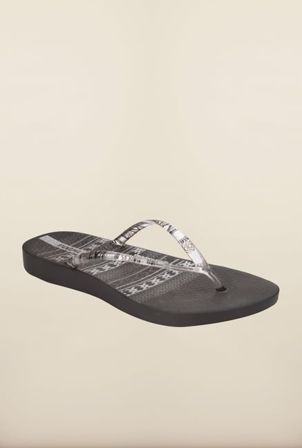 Ipanema Clear Black Flip Flops Ipanema Clear Black Flip Flops