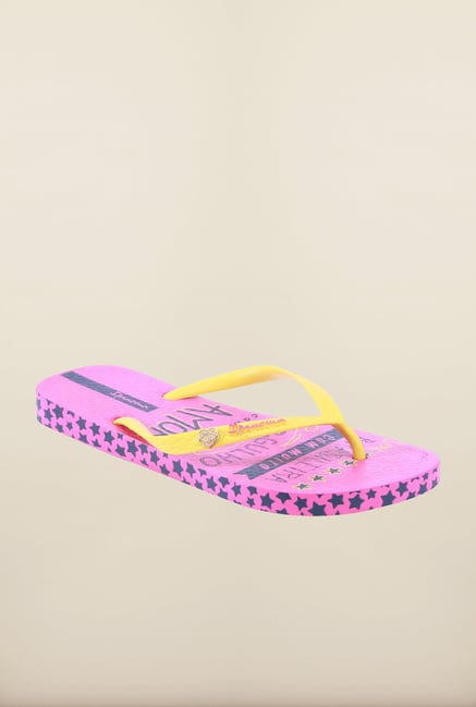 Ipanema Yellow & Pink Flip Flops Ipanema Yellow & Pink Flip Flops