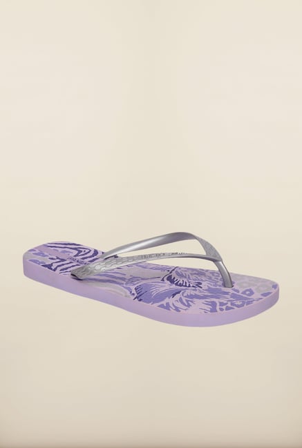 Ipanema Silver & Violet Flip Flops Ipanema Silver & Violet Flip Flops