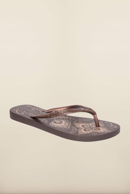 Ipanema Brown & Golden Flip Flops Ipanema Brown & Golden Flip Flops