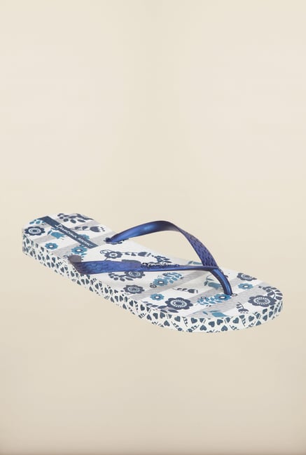 Ipanema Blue & White Flip Flops Ipanema Blue & White Flip Flops