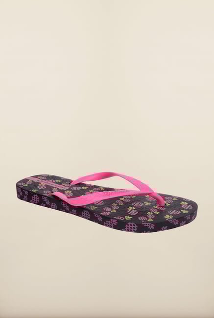 Ipanema Pink & Black Flip Flops Ipanema Pink & Black Flip Flops