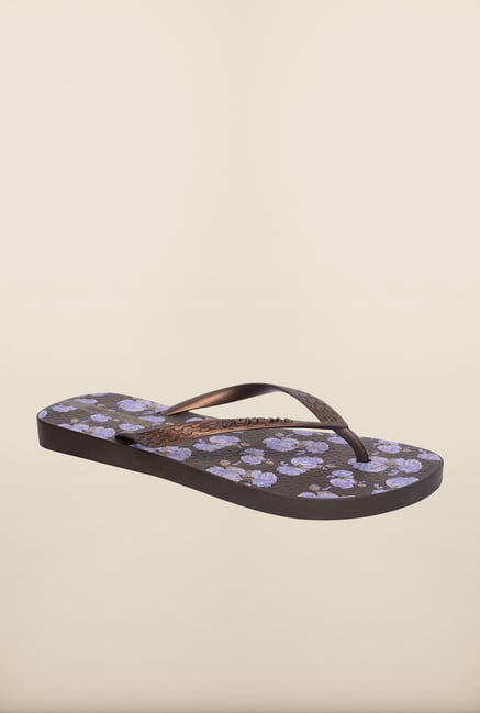 Ipanema Bronze & Brown Flip Flops Ipanema Bronze & Brown Flip Flops