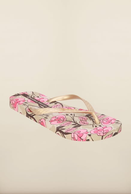 Ipanema Golden & Beige Flip Flops Ipanema Golden & Beige Flip Flops