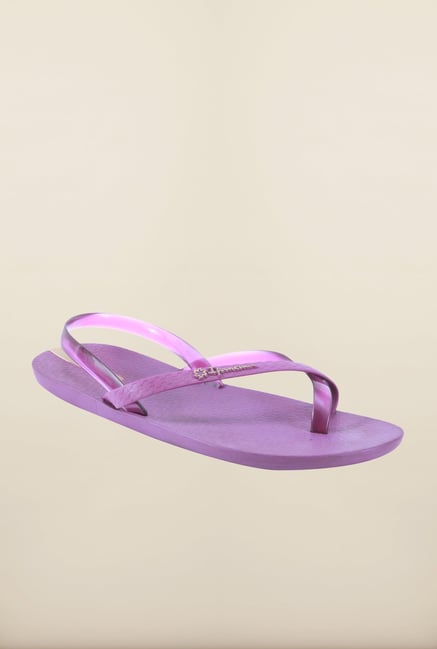 Ipanema Purple Sling Back Sandals Ipanema Purple Sling Back Sandals