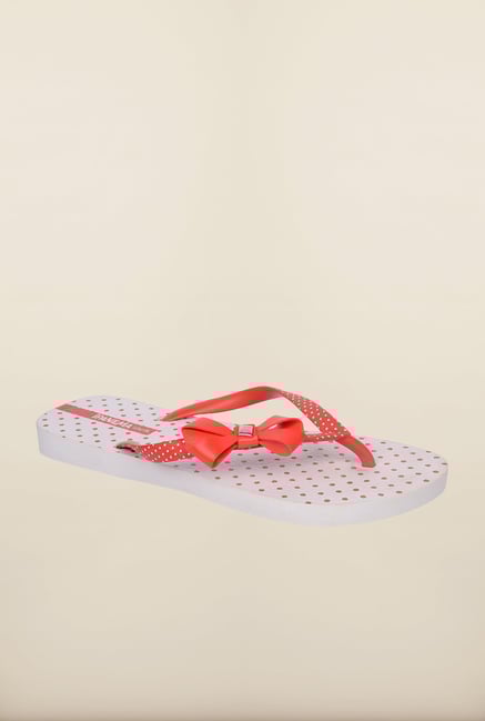 Ipanema Red & White Flip Flops Ipanema Red & White Flip Flops