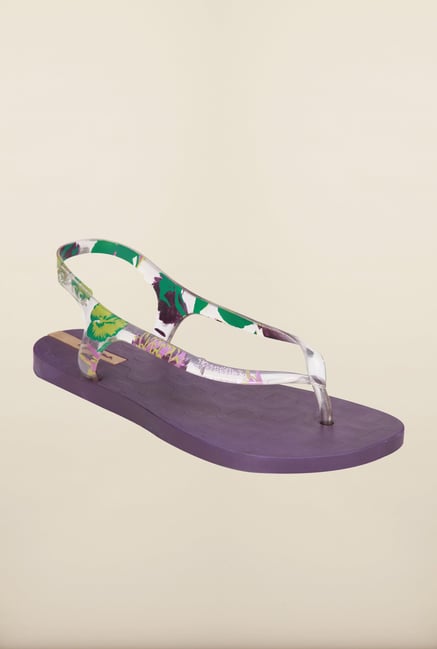 Ipanema Purple Back Strap Sandals Ipanema Purple Back Strap Sandals