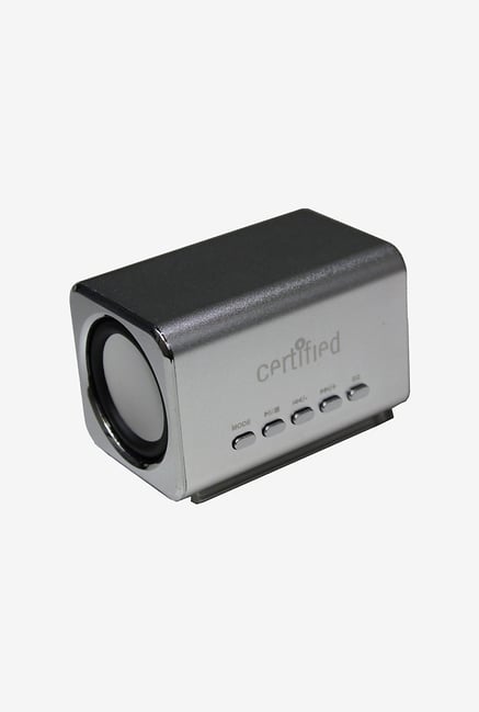 Certified Mini Portable Speaker (Silver) Certified Mini Portable Speaker (Silver)
