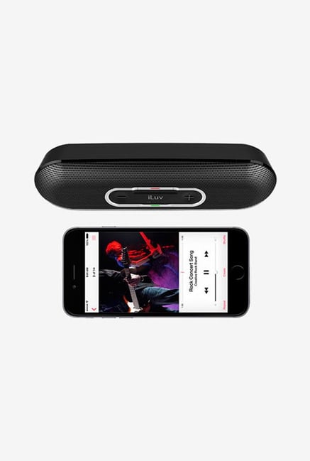 Iluv Rollick Portable Bluetooth Stereo Speaker (Black) Iluv Rollick Portable Bluetooth Stereo Speaker (Black)