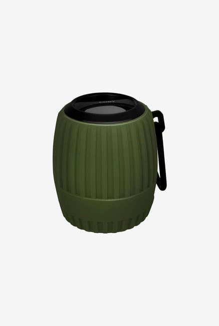Coby CSBT-301-GRN Portable Bluetooth Disc Speaker (Green) Coby CSBT-301-GRN Portable Bluetooth Disc Speaker (Green)