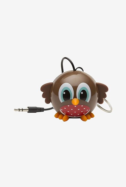 KitSound KSNMBROB Mini Buddy Robin Universal Speaker (Brown) KitSound KSNMBROB Mini Buddy Robin Universal Speaker (Brown)